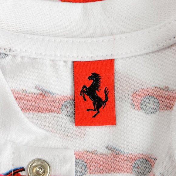 Scuderia Ferrari Pittoriale 100% Cotton Baby Infant Set - Picture 3 of 4